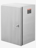 VEVOR Steel Electrical Box, 40.6 x 30.5 x 15.2 cm, 304 Stainless Steel Electrical Enclosure Box, Wall-Mounted Outdoor Electrical Electronic Equipment Enclosure with Mounting Plate Hinges Lock, IP66 Waterproof New In Box $199