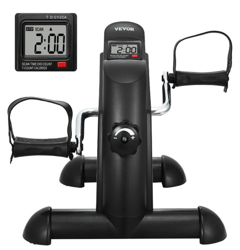 VEVOR Under Desk Bike Pedal Exerciser, Mini Exercise Bike for Arm/Leg Exercise, Multi-level Resistance Pedal Exerciser for Home Office Workout, Cycling Portable Peddler with LCD Display & Non-Slip Mat New In Box $89