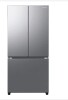 Samsung - 32 in. Wide 17.5 cu. ft. 3-Door French Door Counter Depth Smart Refrigerator with Twin Cooling Plus - Stainless Steel Look New On Working $1999