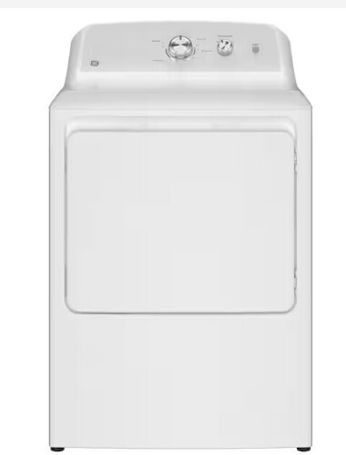 Ge 7.2 cu. ft. vented Electric Dryer in White with Auto Dry and 120ft Venting New Floor Model $999