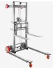 VEVOR Manual Winch Stacker Material Lift 63" Max Height 551 lbs Capacity Lift New Floor Model $1099