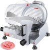 VEVOR 240W Commercial Meat Slicer, Electric Deli Food Slicer, 10" Carbon Steel Blade Electric Food Slicer, 350-400RPM Meat Slicer, 0 - 0.47 inch Thickness Adjustable for Commercial and Home Use New In Box $399