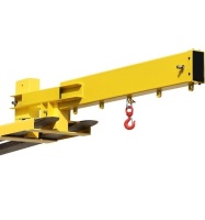 VEVOR Forklift Jib Boom Crane, 6000lbs Capacity, Manual Telescoping Boom, Forklift Mobile Crane with 1 Hooks, Adjustable Forklift Crane Attachment for Warehouse, Factories New $1599