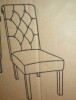 Lark Manor&trade; Artemisia Tufted Upholstered Wooden Dining Chair New In Box $299 - 2