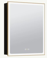 Wrought Studio&trade; Maximes Recessed/Surface Mount 24" x W x 30"H Medicine Cabinet with Mirror, Defogger, Dimmer, Outlets & USBs and Interior Light New In Box $399