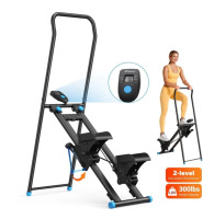 MERACH MR-2448 Stair Stepper Machine - Compact Foldable Vertical Climber, Full-Body Workout & Cardio Fitness Equipment for Home Gym $299