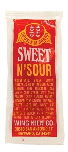 Double Hi Brand Sweet and Sour Sauce Packet, 500 Count