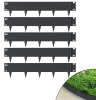 VEVOR Steel Landscape Edging, 5-pack Steel Garden Edging Borders, 39" L x 3" H Strips, Hammer-in Edging Border, Bendable Metal Landscape Edging for Yard, Garden, Lawn, 3.15" Spike Height, Black New In Box $89