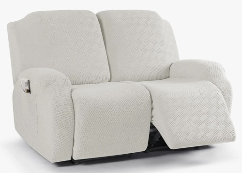 Brayden Studio&reg; Wald 2 Seats Jacquard Recliner Chair Covers Furniture Protector Recliner Slipcovers With Elastic Bottom For Kids Pets New In Box $199