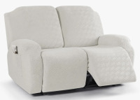 Brayden Studio&reg; Wald 2 Seats Jacquard Recliner Chair Covers Furniture Protector Recliner Slipcovers With Elastic Bottom For Kids Pets New In Box $199