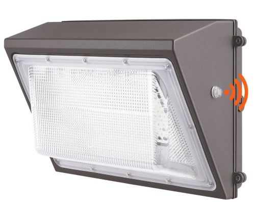 VEVOR LED Wall Pack Light, 120W 11000LM, 5000K Commercial Outdoor Lights Security Lighting Fixture, with Intelligent Light Sensing 240 LED beads Energy Saving for Garages Yards, IP65 Waterproof New In Box $89