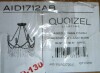 Quoizel Airedale 4 Light 12 inch Aged Brass Semi-Flush Mount Ceiling Light New In Box $399 - 2