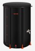 VEVOR Collapsible Rain Barrel, 100 Gallon Portable Rain Water Collection Barrel, 1000D PVC Rainwater Collection System, Garden Water Catcher Tank Storage Container with Spigot & Overflow Kit, Black New In Box $99
