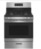 GE 30 in. 4.8 cu. ft. Freestanding Gas Range in Stainless Steel New Floor Model $1499