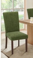 Lark Manor Nailhead Trim Fabric Upholstered Side Chair Wood Dining Chair New in Box $499