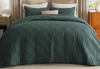Bedsure 100% Cotton Queen Quilt Set - Lightweight Bedspread, Cozy Bedding Coverlet 3-Piece with Pillow Shams New Shelf Pull $199