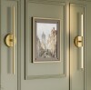 Everly Quinn Battery Operated Wall Sconces with Remote Control, 24'' LED Flush Mounted Sconces (Set of 2) New In Box $299
