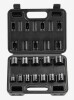 VEVOR 3/8" Drive Impact Socket Set, 12 Piece Shallow Socket Set SAE 5/16"-1", 6 Point Cr-Mo Alloy Steel for Auto Repair, Easy-to-Read Size Markings, Rugged Construction, Includes Storage Case New In Box $99