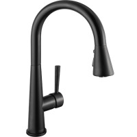Lava Odoro Pull Down Kitchen Sink Faucet Single Handle Kitchen Faucet with Magnetic Docking KF321-MB New In Box $399