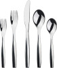 Gourmet Settings - 20-piece Silverware Set - Studio Collection - Polished Stainless Steel Flatware Sets - Service For 4 - Kitchen Cutlery Utensils Knife/Fork/Spoons (28-362) New Shelf Pull $79