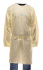 Tronex Classic Fluid-Resistant Multilayer Spunbound AAMI Level 2 Isolation Gown with Elastic Cuffs, 10 Count New In Box