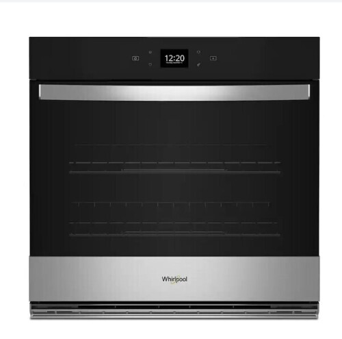 Whirlpool - 30 inch Built-In Single Electric Convection Wall Oven with Air Fry When Connected - Stainless Steel New $2299