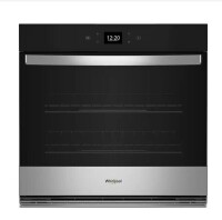 Whirlpool - 30 inch Built-In Single Electric Convection Wall Oven with Air Fry When Connected - Stainless Steel New $2299