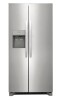 Frigidaire - 33 in. Wide 22.3 Cu. Ft. Side-by-Side Refrigerator - Stainless Steel New On Working $1999