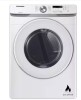 Samsung 7.5 cu. ft. Vented Stackable Gas Dryer in White with Sensor Dry New Floor Model $1099
