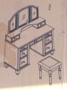 Furniture of America Tracy Vanity Set W- Stool New Open Box $1299 - 2