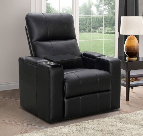 Abbyson Travis Home Theater Seating Power-Recliner Chair $799
