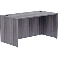 Lorell, LLR69547, Weathered Charcoal Laminate Desking Desk Shell, New In Box $399