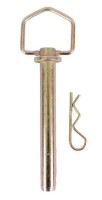 Koch 1/2 In X 4-1/4 In Swivel-handle Hitch Pin &ndash; Yellow Zinc Plated / Koch 4020413 Lynch Pin, 1/4 in, 1-1/4 in L, Zinc-Plated New Assorted