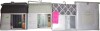Haven Organic Cotton Waffle Shower Curtain, 72" x 72" / Nestwell Shower Curtain Liner, 54" x 78" / Assorted New Assorted - 2