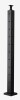VEVOR Cable Railing Post, 36" x 2" x 2" Steel L-Shaped Hole Corner Railing Post, 10 Pre-Drilled Holes, SUS304 Stainless Steel Cable Rail Post with Horizontal and Curved Bracket, 1-Pack, Black New In Box $89