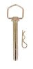 Koch 4012723 Hitch Pin, 2 Hitch, 1-1/8 in Dia Pin, 6-1/4 in OAL, Zinc-Plated New