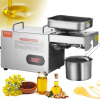 VEVOR Electric Oil Press Machine, 850W Stainless Steel Oil Extractor Machine, 0-300? / 32 - 572 ? Adjustable Temperature, Hot Press Oil Expeller for Pressing Peanuts, Sesame Seeds, Rapeseed, Tea Seeds New In Box $399