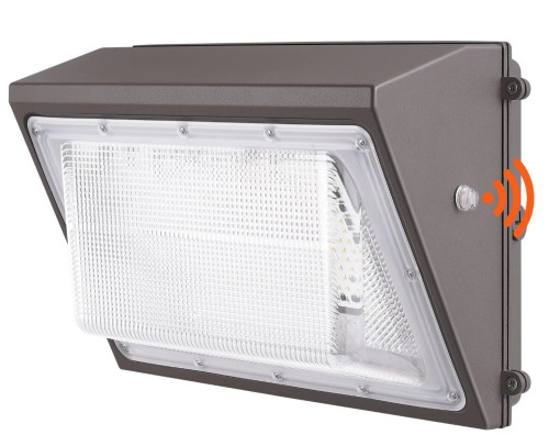 VEVOR LED Wall Pack Light, 120W 11000LM, 5000K Commercial Outdoor Lights Security Lighting Fixture, with Intelligent Light Sensing 240 LED beads Energy Saving for Garages Yards, IP65 Waterproof New In Box $89