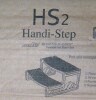 Confer Plastics Handi-Step Spa/Patio Step Black New in Box $199 - 2