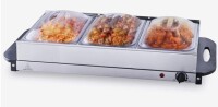 VEVOR Electric Buffet Server & Food Warmer, 25.6" x 15" Portable Stainless Steel Chafing Dish Set with Temp Control & Oven-Safe Pan, Perfect for Catering, Parties, Events, Entertaining, Silver, ETL New In Box $199
