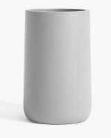 Kute Nest Indoor/Outdoor Medium Conico Fiberstone Planter, 14" H x 13.7" W x 13.7" D New In Box $299