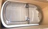 Ebern Designs Slim Bathroom Storage Cabinet,Waterproof Narrow Bathroom Storage Organizer with Wheels and Toilet Paper Holder, No Assembly Required, Perfect for Small Spaces In Bathroom, Kitchen and Bedroom $199 - 2