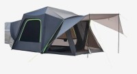 VEVOR SUV Tent for Camping, 10FT L x 10FT W, Waterproof PU2000mm Spacious Double Layer Design for 5-8 Person, SUV Camping Tent with Shade Awning and Mesh Windows, Includes Rainfly and Storage Bag New In Box $399