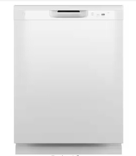 GE 24 in. Built-In Tall Tub Front Control White Dishwasher with 60 dBA, Energy Star $799
