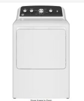 Ge 7.2 cu. ft. vented Electric Dryer in White with Auto Dry and Extended Tumble New $999