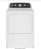 Ge 7.2 cu. ft. vented Electric Dryer in White with Auto Dry and Extended Tumble New $999