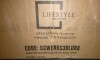 Lifestyle Solutions Wesley 80.3 in. Round Arm Polyester Rectangle 3-Seater Sofa in. Blue New in Box $699 - 2