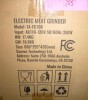 VEVOR Meat Grinder, 7 Lbs/Min Capacity Electric Meat Grinders with Blade, Grinding Plate, Sausage Maker, Stainless Steel Commercial Meat Mincer New in Box Factory Sealed $499 - 2
