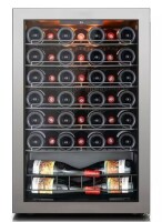 Ca'Lefort 14-Bottle Single Zone Freestanding Compressor Wine Cooler Mini Fridge Cellar Cooling Unit in Stainless Steel CLF-WSJC46 New in Box $699