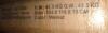 BRRITLE Modern Farmhouse 47.2"-63" Solid Wood Extendable Dining Table for 4-8, Unique Wood Grain, New in Box $499 - 2